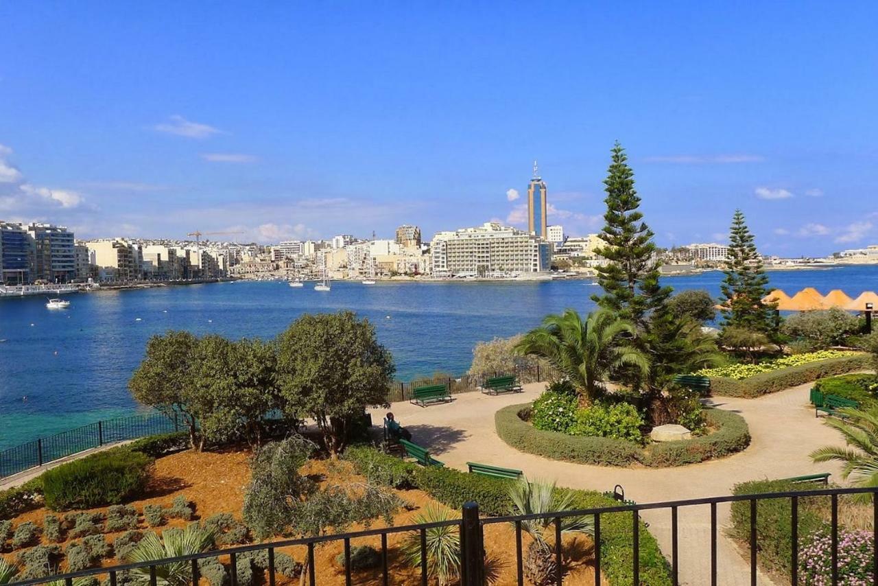 Contemporary, Luxury Apartment With Valletta And Harbour Views Sliema Exterior foto
